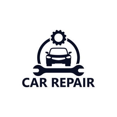 Araba tamir Logo tasarım şablonu