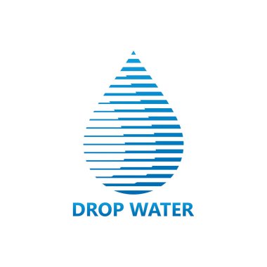 Drop Water Logo Template Design