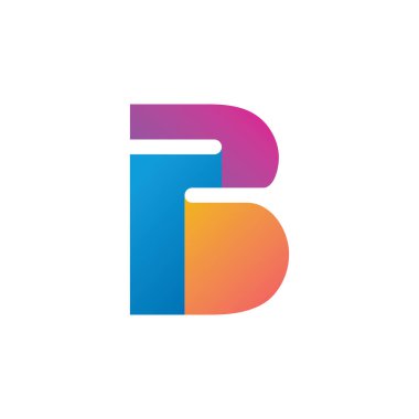 Letter B Book Logo Template Design
