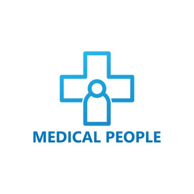 Medical People Logo Template Design