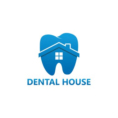 Dental House Logo Template Design