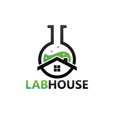 Lab House Logo Template Design