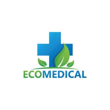 Eco Medical Logo Template Design