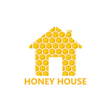 Honey House Logo Template Design