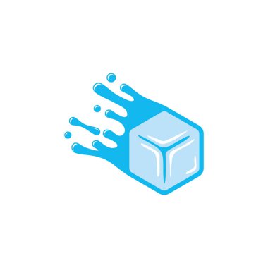 Ice Cube Logo Şablon Tasarımı