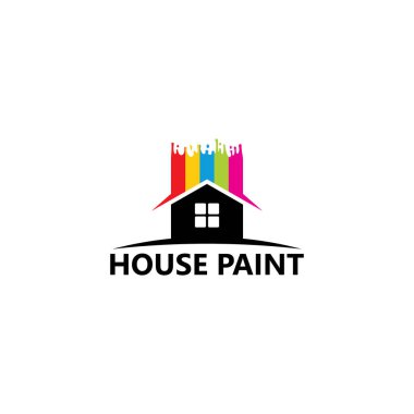 House Paint Logo Template Design