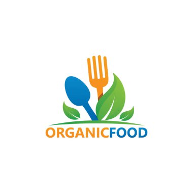 Organic Food Logo Template Design