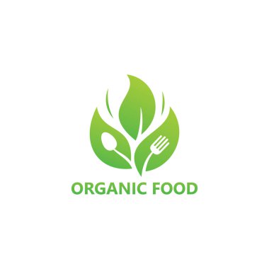 Organic Food Logo Template Design