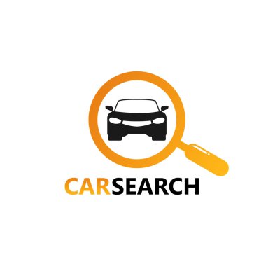 Araba servisi logosu tasarımı. otomatik onarım simgesi.