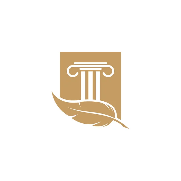 court logo template vector illustration design