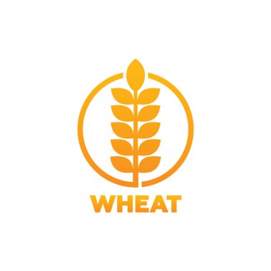 Wheat Logo Template Design Vector, Emblem, Design Concept, Creative Symbol, Icon