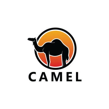 Camel Logo Template Design Vector