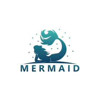 Mermaid Logo Template Design Vector
