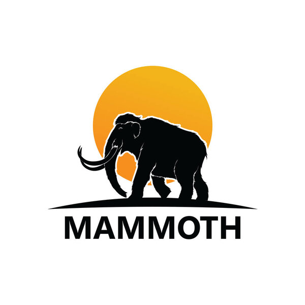 Mammoth Logo Template Design Vector