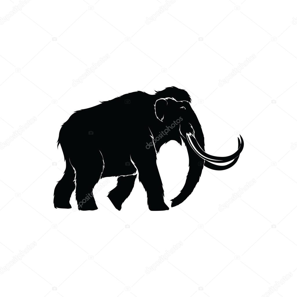 Mammoth Logo Template Design Vector