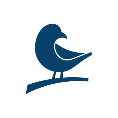 Kuş Logosu Şablonu tasarımı