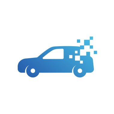 Digital car logo template design
