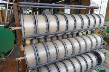 Silk factory in Da Lat, Vietnam