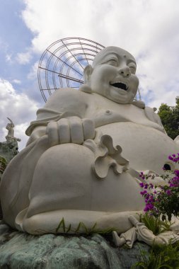 Buddhism temple in Nam Ban Town, Vietnam
