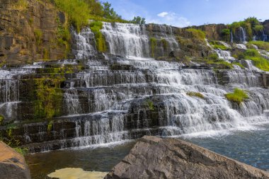 The Pongour waterfall in rural Vietnam