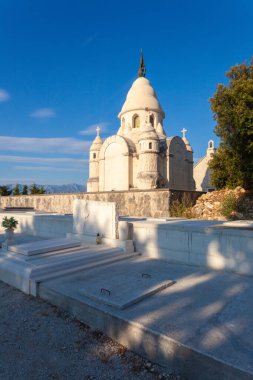 Supetar town on Brac island, Croatia