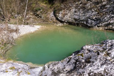 Hırvatistan 'ın Istria kentinde yedi şelale yolu