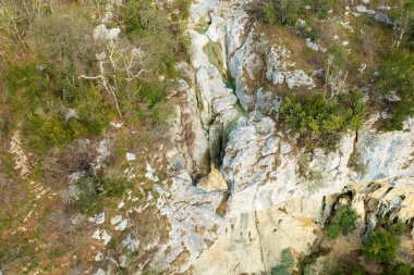 Hırvatistan 'ın Istra kentinde Buzet yakınlarında Sopot şelalesi