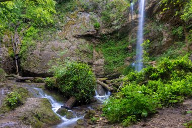 İlkbaharda Brisalo Şelaleleri, Zumberak, Hırvatistan
