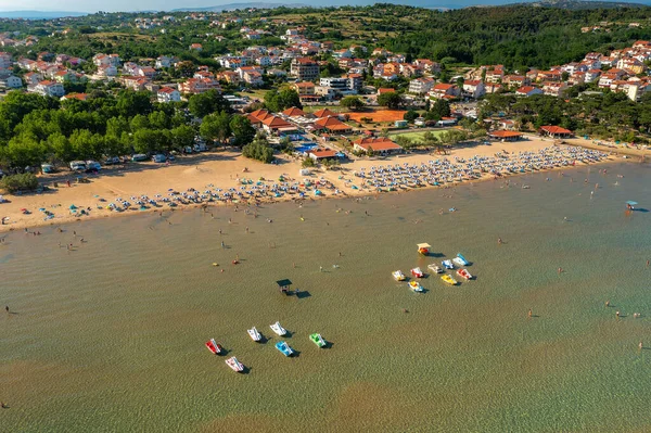 Rajska Plaza Paradise Beach Στο Νησί Ραμπ Της Κροατίας — Φωτογραφία Αρχείου