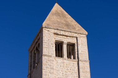 Hırvatistan 'ın eski kenti Rab, Adriyatik Denizi