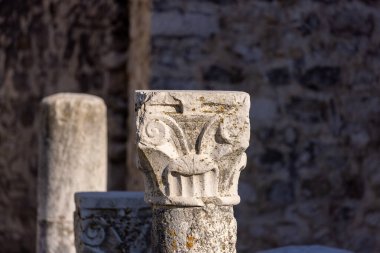 Hırvatistan 'ın eski kenti Rab, Adriyatik Denizi