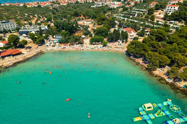 Spiaggia Slanica Sull Isola Murter Croazia — Foto Stock