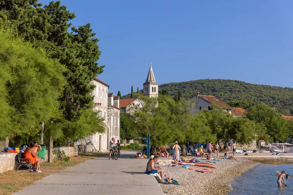 Zlarin Stadt Der Adria Kroatien — Stockfoto