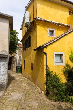 Hırvatistan 'ın Istra kentindeki Oprtalj kasabası