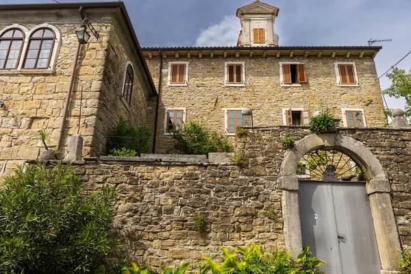 stock image Oprtalj town in Istra, Croatia