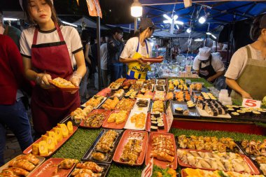 Chiang Mai, Tayland 'daki gece marketi.