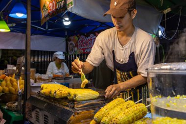 Chiang Mai, Tayland 'daki gece marketi.