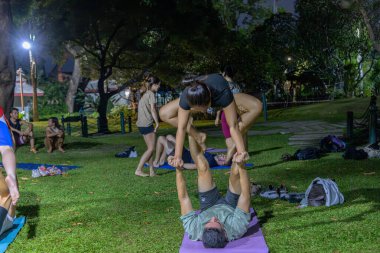 Akşam Buak Hard Halk Parkı, Chiang Mai, Tayland