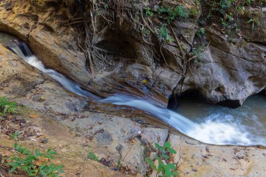 Pam Bok Şelalesi Tayland 'da, Pai yakınlarında.
