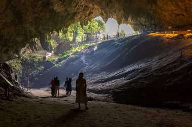 Tayland 'daki Tham Luang mağarası.