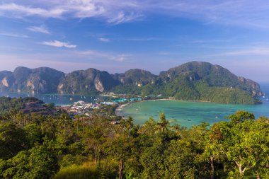 Phi Phi Don Adası Tayland 'da görüldü.