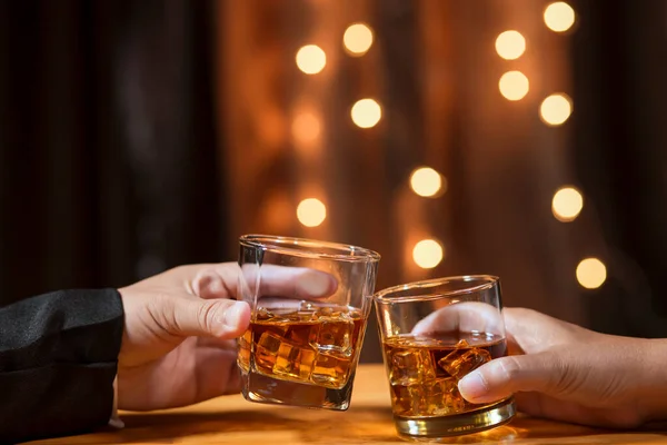 Whisky Una Festa Amichevole Bar Ristorante — Foto Stock