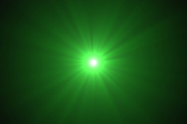 Natural, Sun flare on the black background