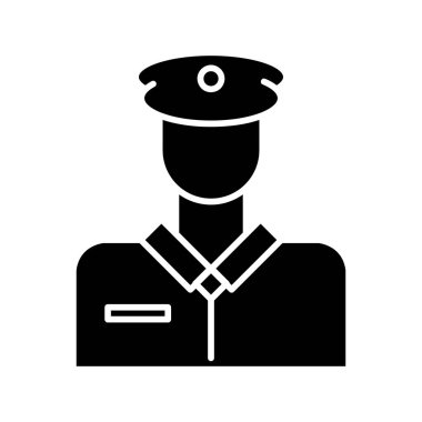 Polis memuru Avatar 'ın resmi, polis memuru polis memuru beyaz arka planda resim imzaladı.