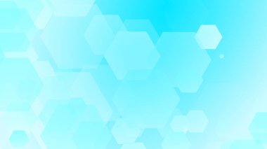 Altıgen geometrik beyaz desen parlak sağlık ve teknoloji geçmişi. Soyut grafik dijital gelecek bilim konsept tasarımı.