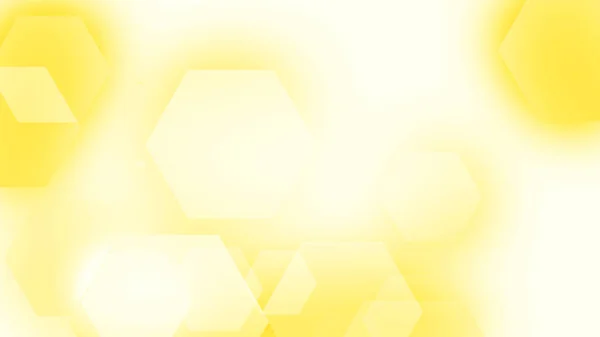Hexagon Geometrikus Sárga Fehér Gradiens Színminta Háttér Absztrakt Grafikai Tervezési — Stock Fotó
