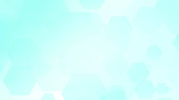 Modèle Hexagonal Géométrique Bleu Blanc Soins Santé Lumineux Fond Médical — Photo