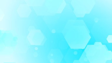 Altıgen geometrik beyaz desen parlak sağlık ve teknoloji geçmişi. Soyut grafik dijital gelecek bilim konsept tasarımı.