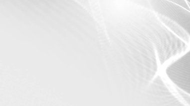 Nokta beyaz dalgalı ışık teknolojisi dokusu arka plan. Soyut büyük veri dijital konsepti. 3d oluşturma.