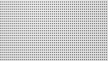 Nokta beyaz, siyah desenli arka plan. Soyut teknoloji büyük veri dijital konsepti. 3d oluşturma.